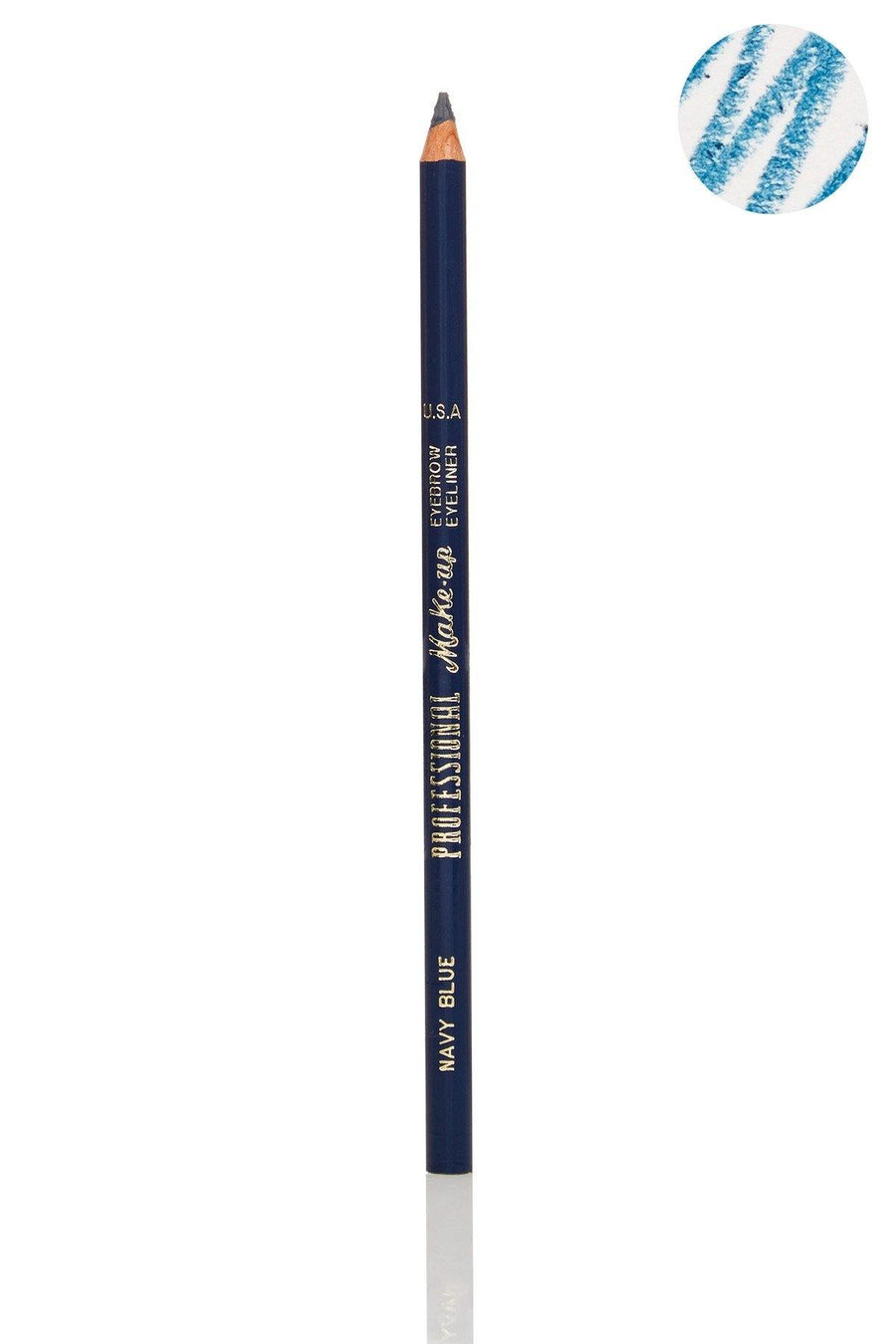 Navy Blue Eyebrow Eyeliner Pencil - Blend Mineral Cosmetics