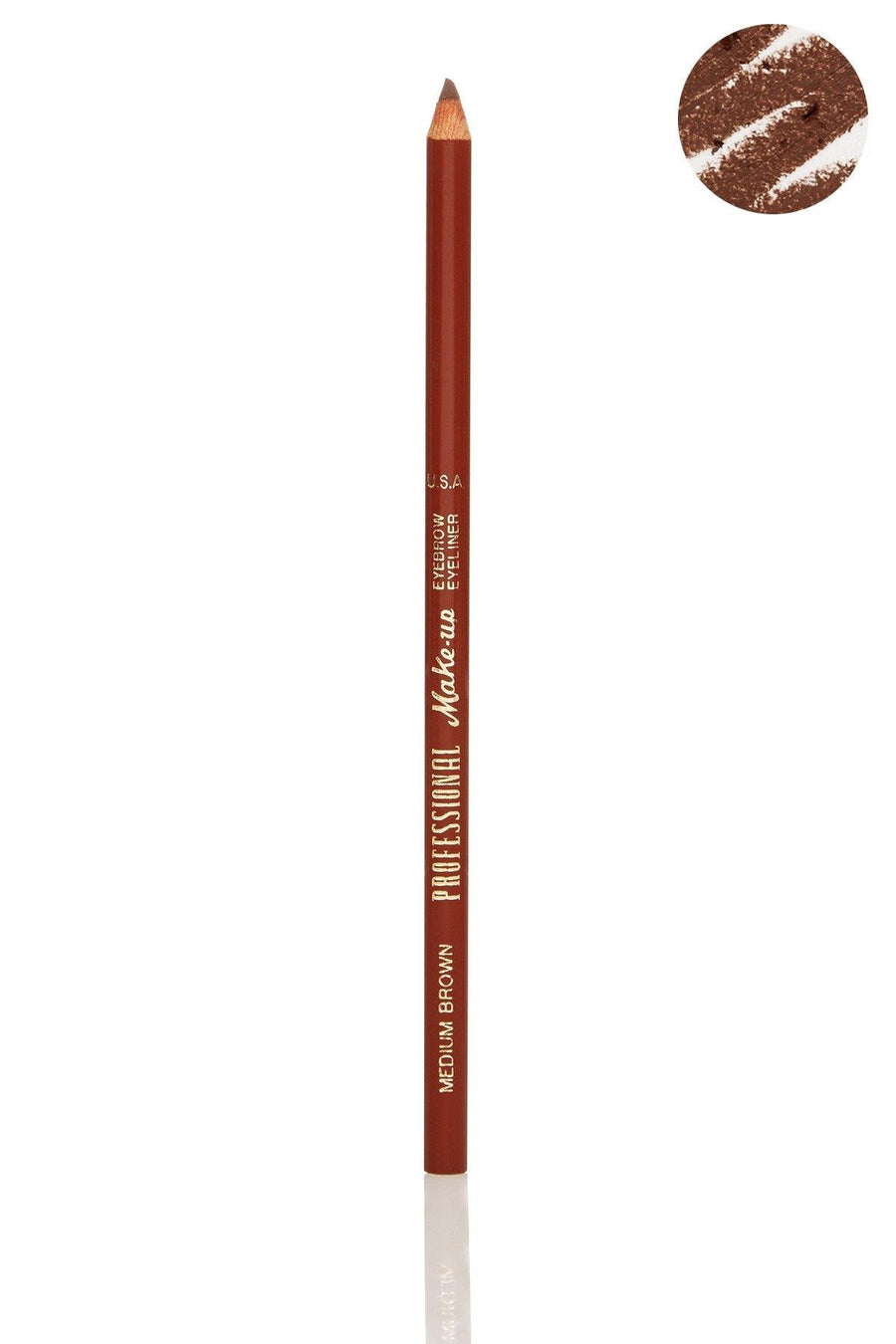 Medium Brown Eyebrow Eyeliner Pencil - Blend Mineral Cosmetics