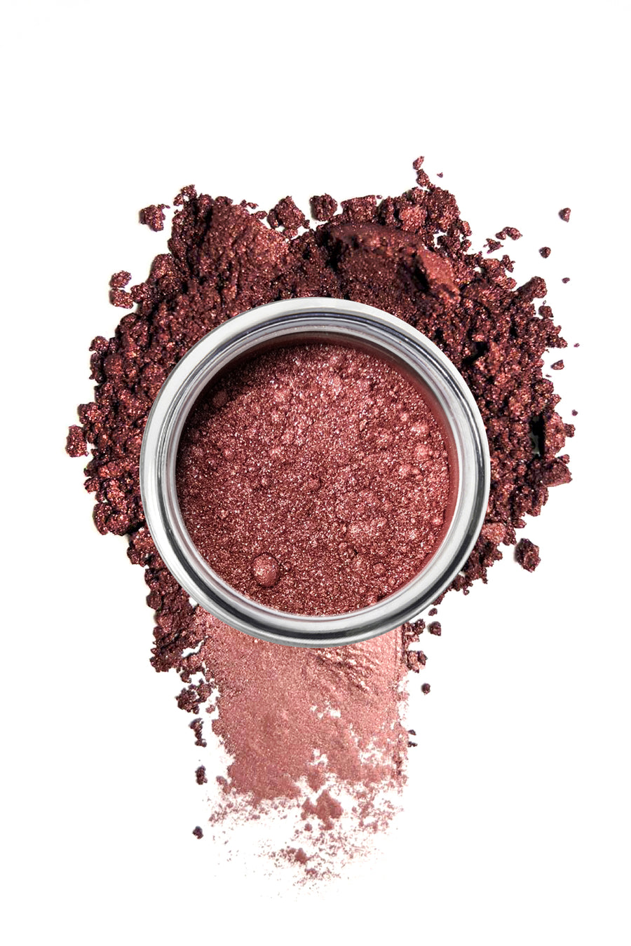 Shimmer Eyeshadow #6 - Pink Metal - Blend Mineral Cosmetics