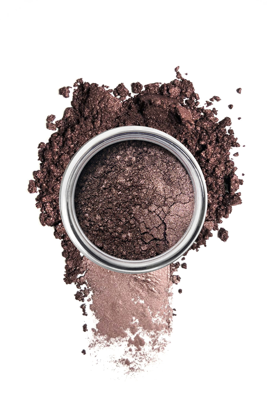Shimmer Eyeshadow #10 - Brown Metal - Blend Mineral Cosmetics