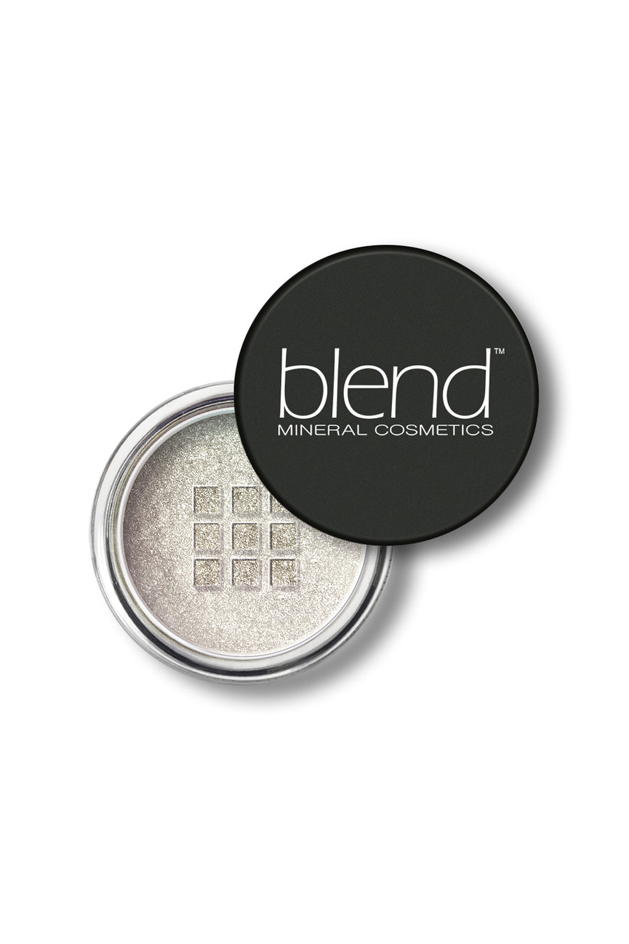 Shimmer Eyeshadow #14 - Metal Snow - Blend Mineral Cosmetics