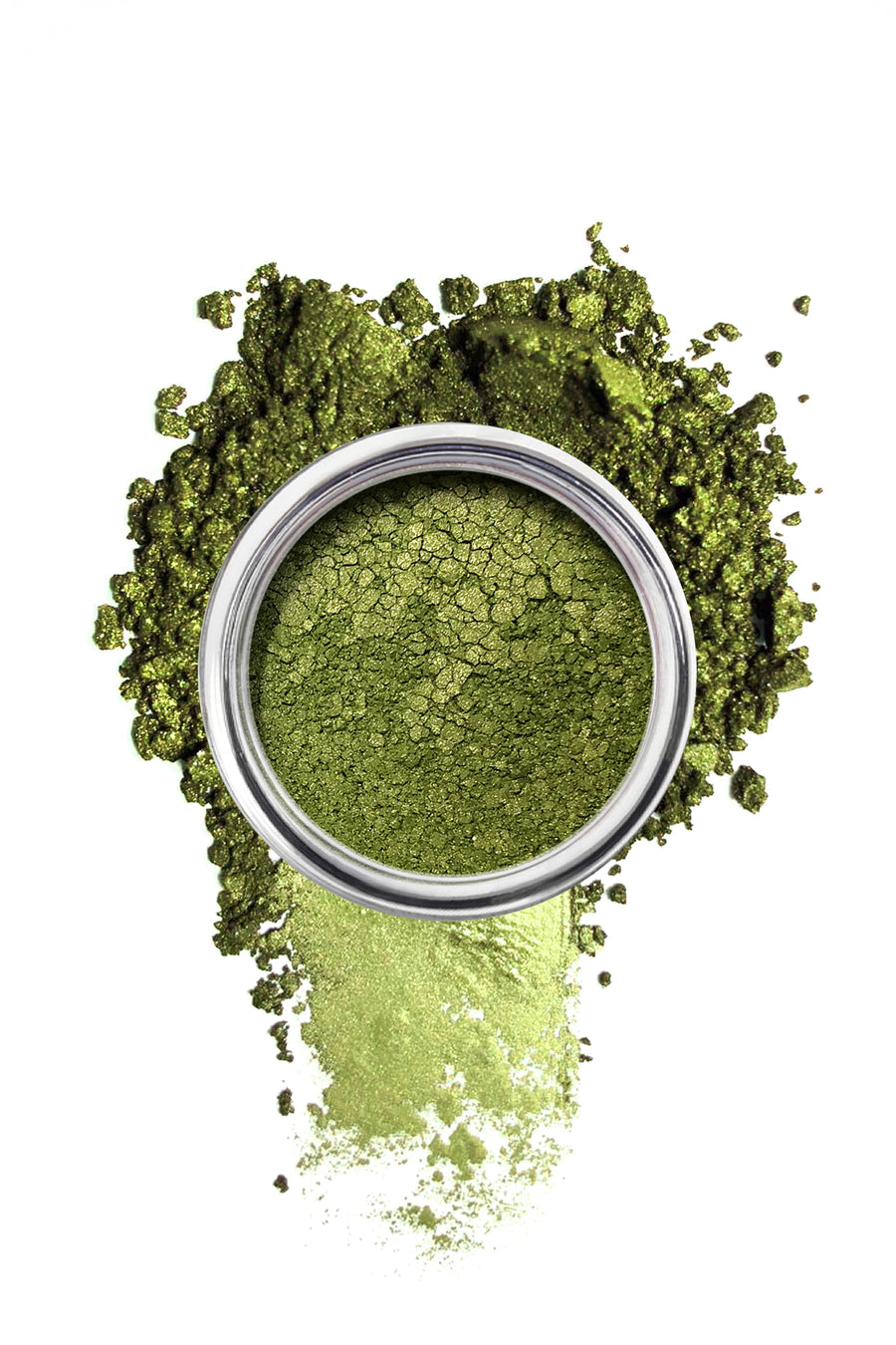 Shimmer Eyeshadow #16 - Olive Green - Blend Mineral Cosmetics