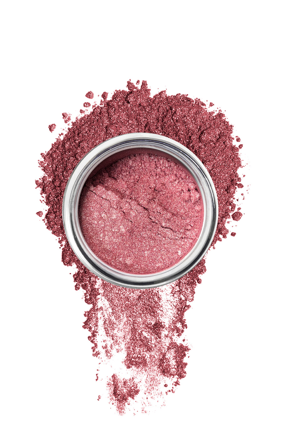 Shimmer Eyeshadow 18 Peachy Pink Blend Mineral Cosmetics
