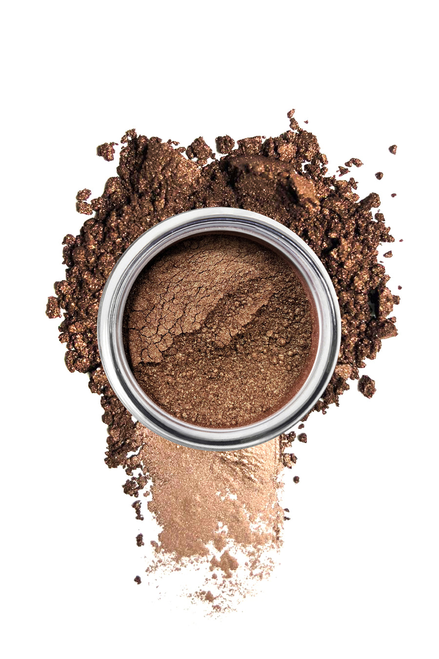 Shimmer Eyeshadow #37 - Coffee Brown - Blend Mineral Cosmetics
