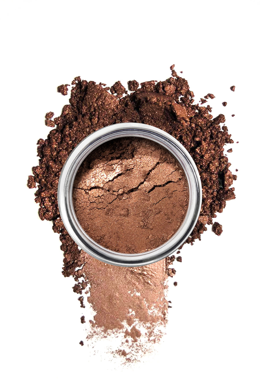 Shimmer Eyeshadow #51 - Copper Brown - Blend Mineral Cosmetics