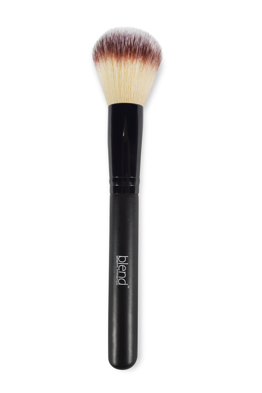PRO Foundation Powder Brush - Natural Brown - Blend Mineral Cosmetics