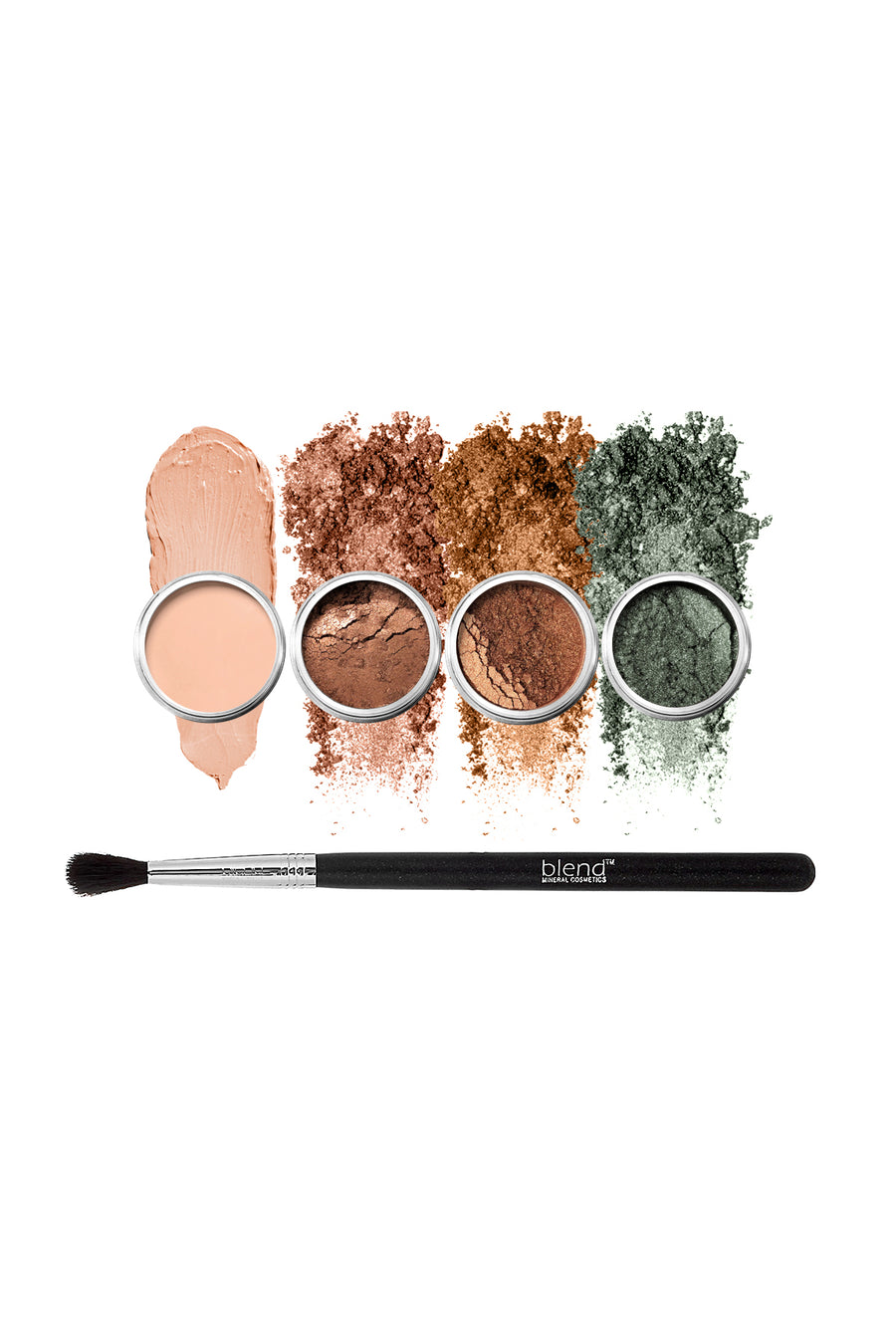 Warm Eyes 5-Piece Set - Blend Mineral Cosmetics