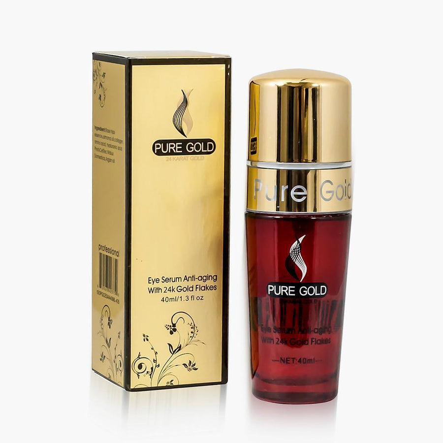 Anti-Aging 24K Gold Flake Eye Serum - Blend Mineral Cosmetics