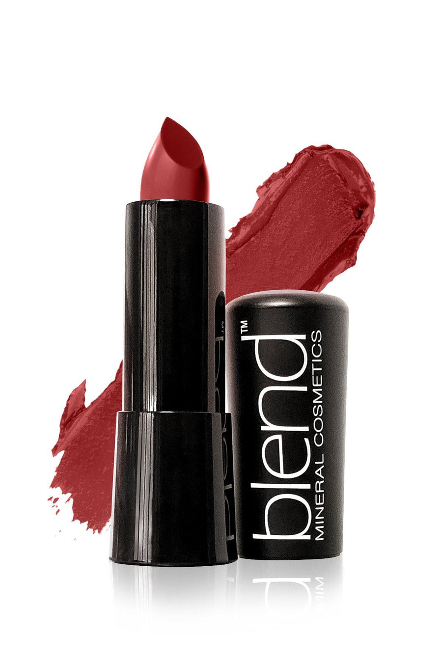 Matte Lipstick #19 - Dark Red - Blend Mineral Cosmetics