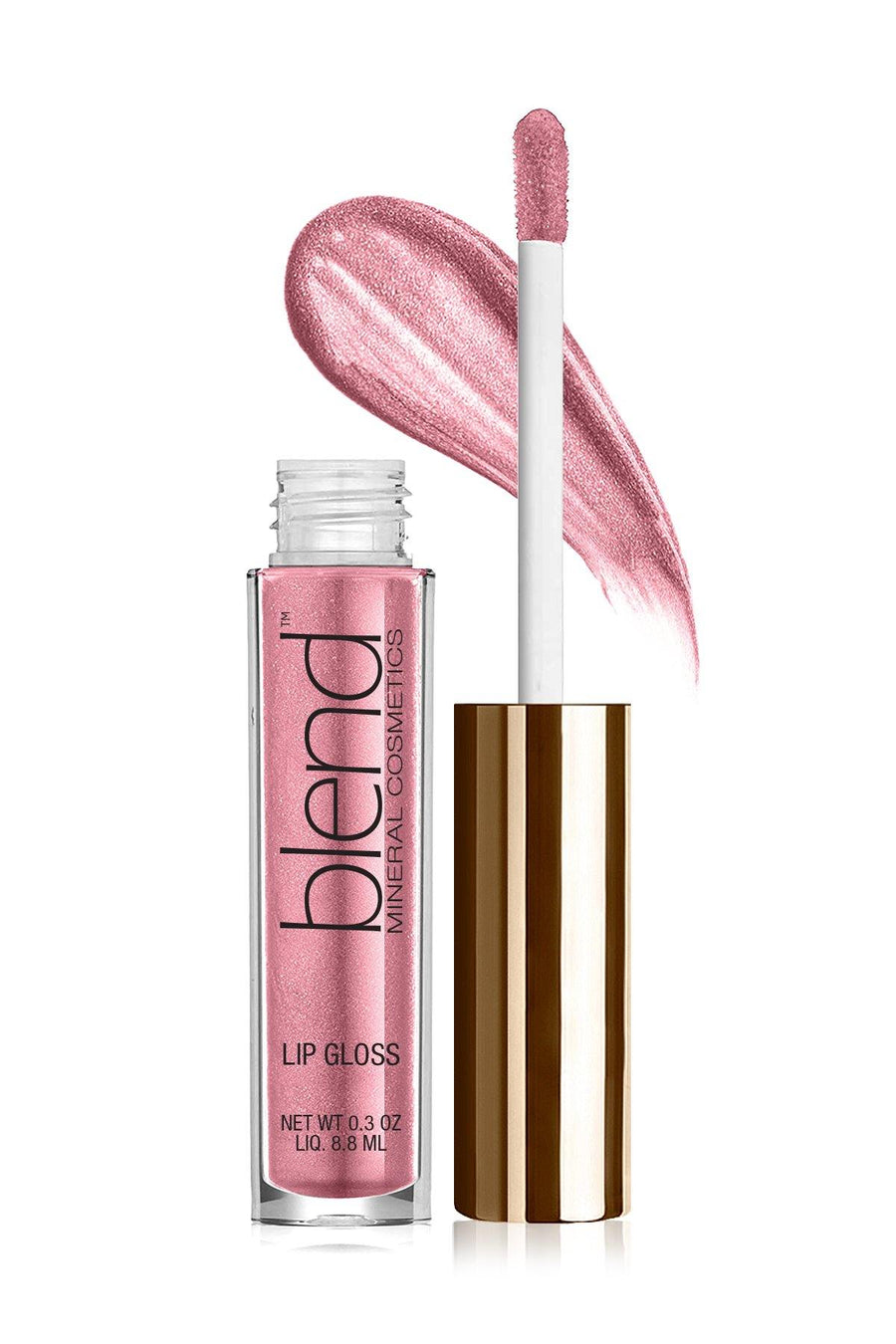 Lip Gloss #3 - Pink Sky - Blend Mineral Cosmetics