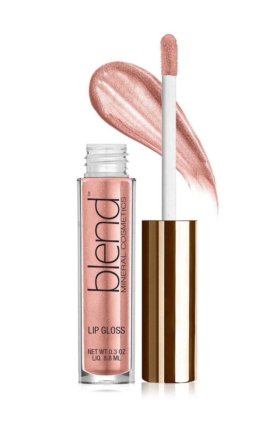 Lip Gloss#G12 - Rosy Future - Blend Mineral Cosmetics