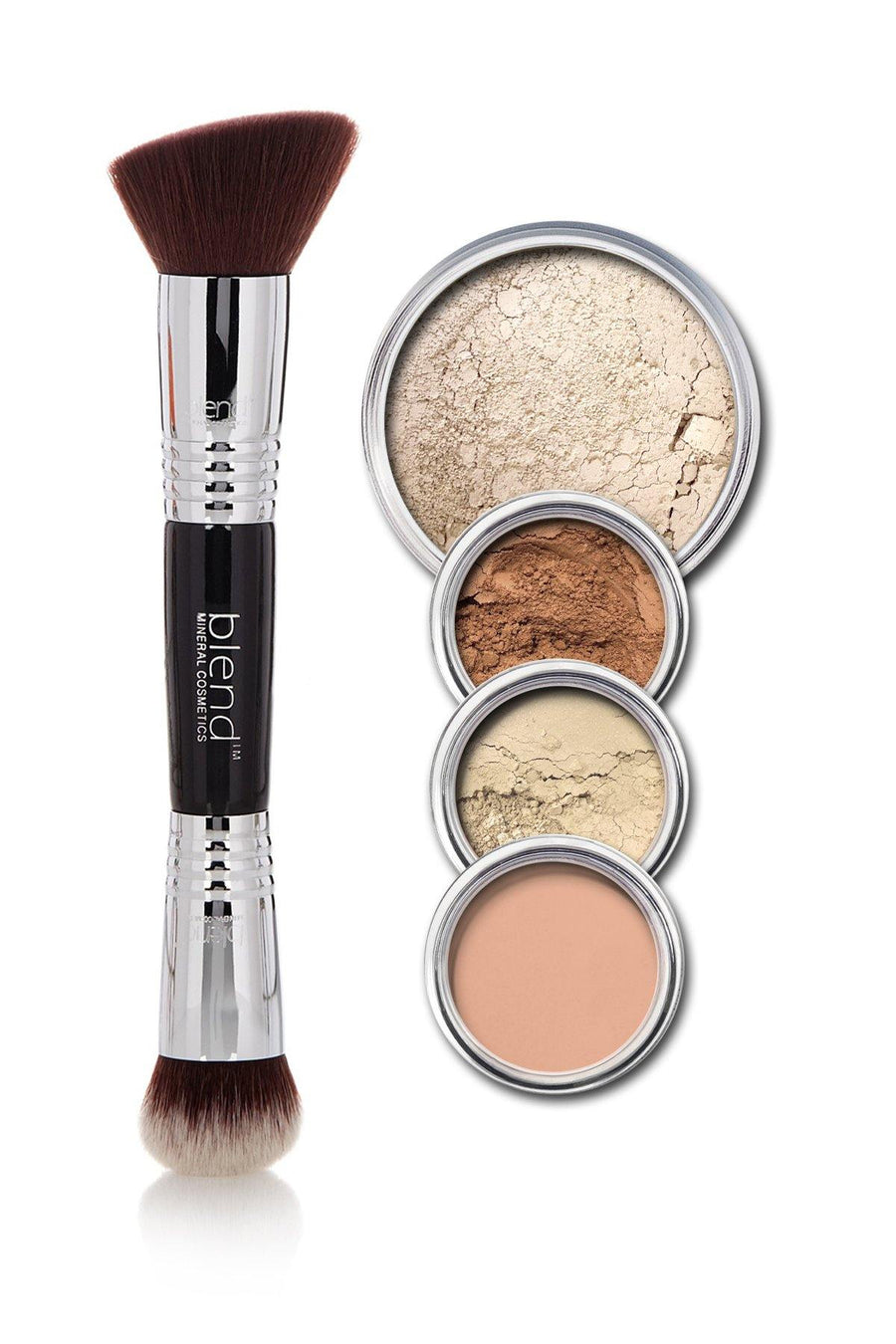 All-Over Face Contour & Highlighting Kit - Light - Blend Mineral Cosmetics