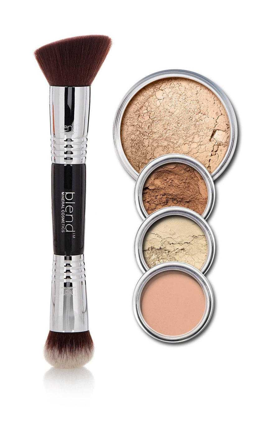 All-Over Face Contour & Highlighting Kit - Medium - Blend Mineral Cosmetics