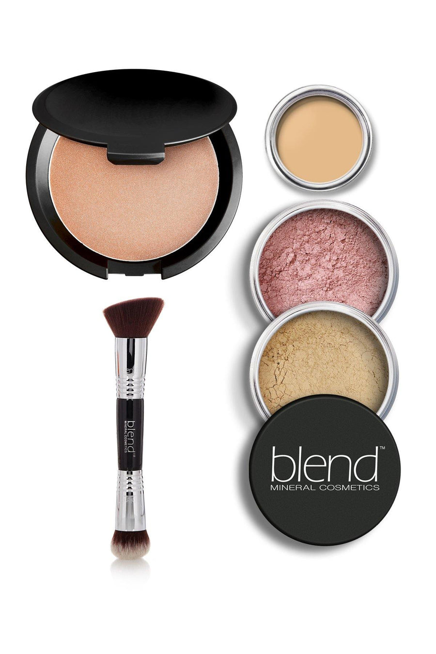 Luminizer Glowing Complexion Kit - Fair - Blend Mineral Cosmetics