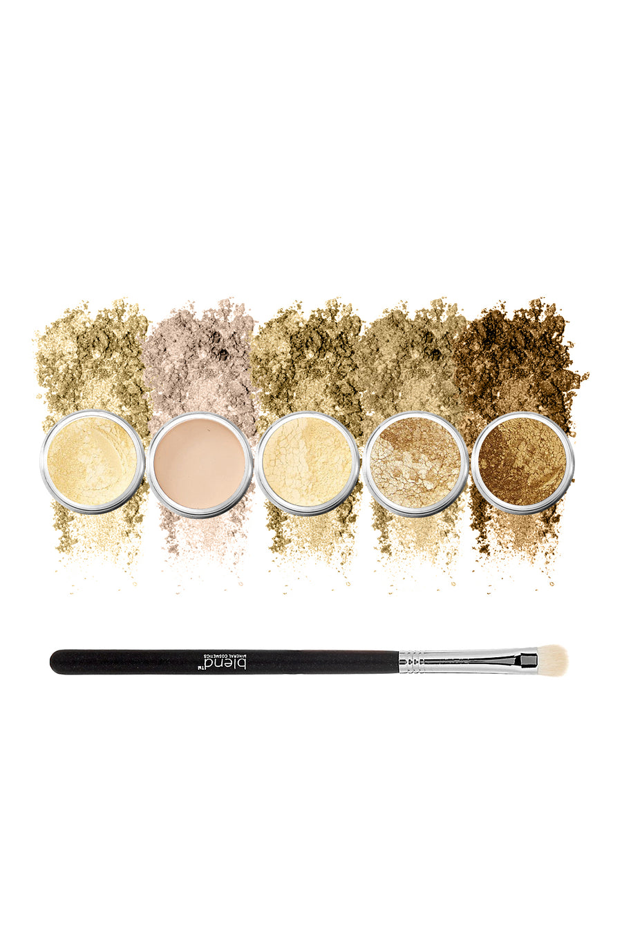 Natural Gold Eyeshadow Set 6-piece