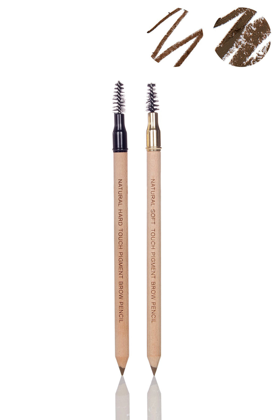 Universal Brow Definer Set of Soft Touch & Hard Touch Universal Formula Professional Eyebrow Pencil - Blend Mineral Cosmetics
