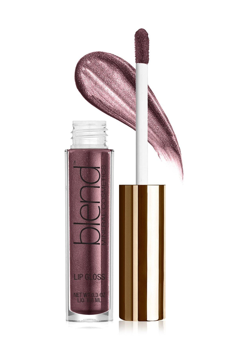 Lip Gloss #20 - Dark Chocolate - Blend Mineral Cosmetics