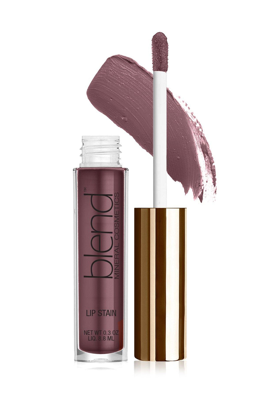 Lip Stain 20 - Dark Chocolate - Blend Mineral Cosmetics