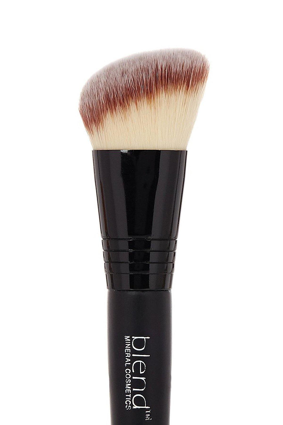 Angle Double Ended Brush - Mixed Brown - Blend Mineral Cosmetics