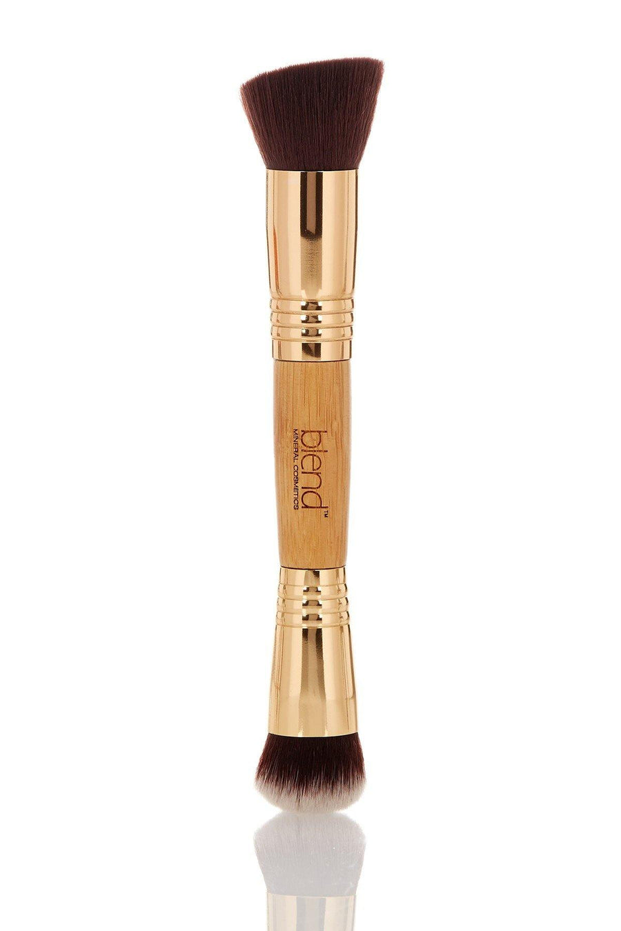 Bamboo Double Ended Brush - Blend Mineral Cosmetics