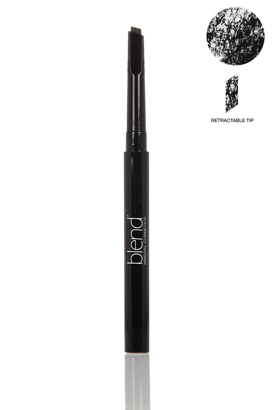 Defined Long-Wear Brow Pencil - Universal Dark - Blend Mineral Cosmetics