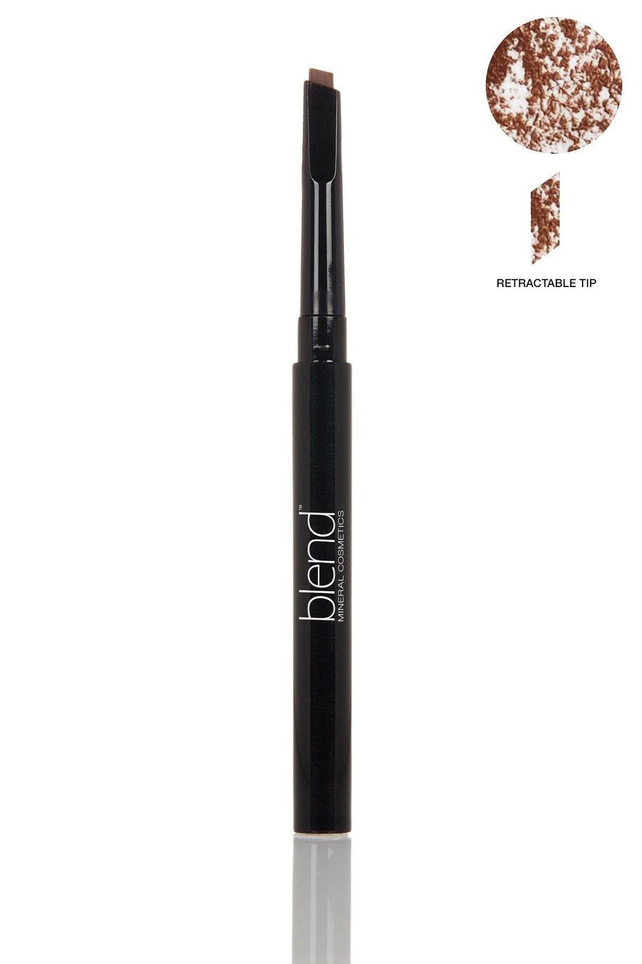 Defined Long-Wear Brow Pencil - Universal Dark Warm - Blend Mineral Cosmetics