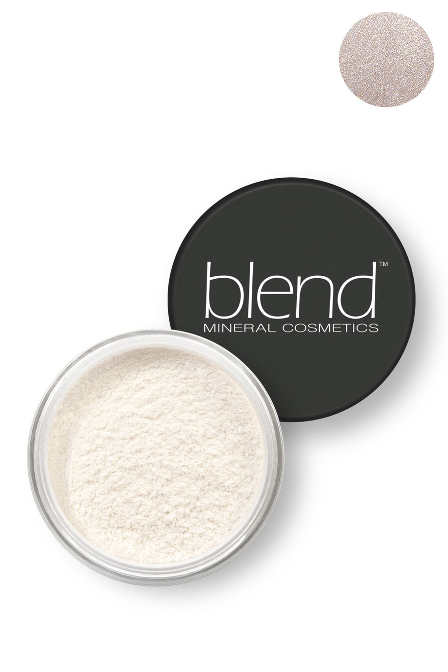 Pure Pigment Eyeshadow - Satin White - Blend Mineral Cosmetics