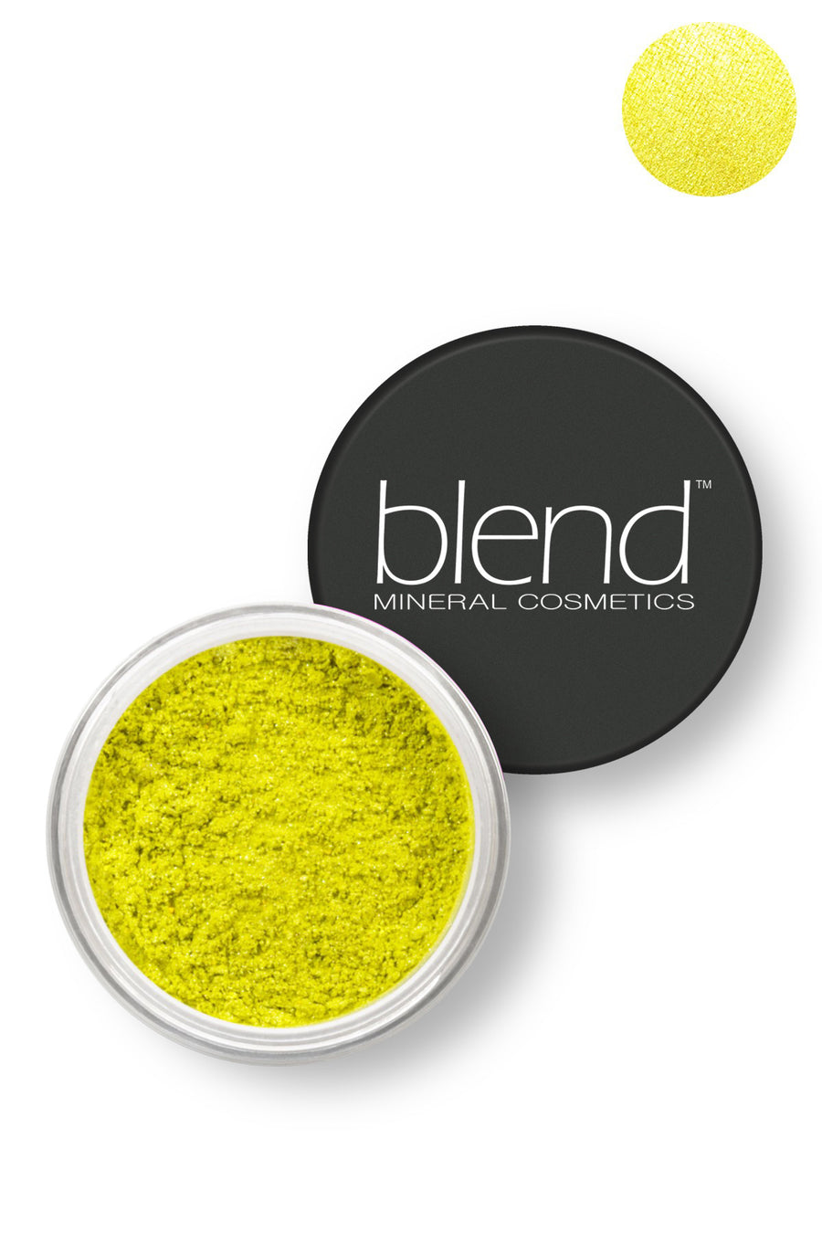 Pure Pigment Eyeshadow - Yellow Green - Blend Mineral Cosmetics