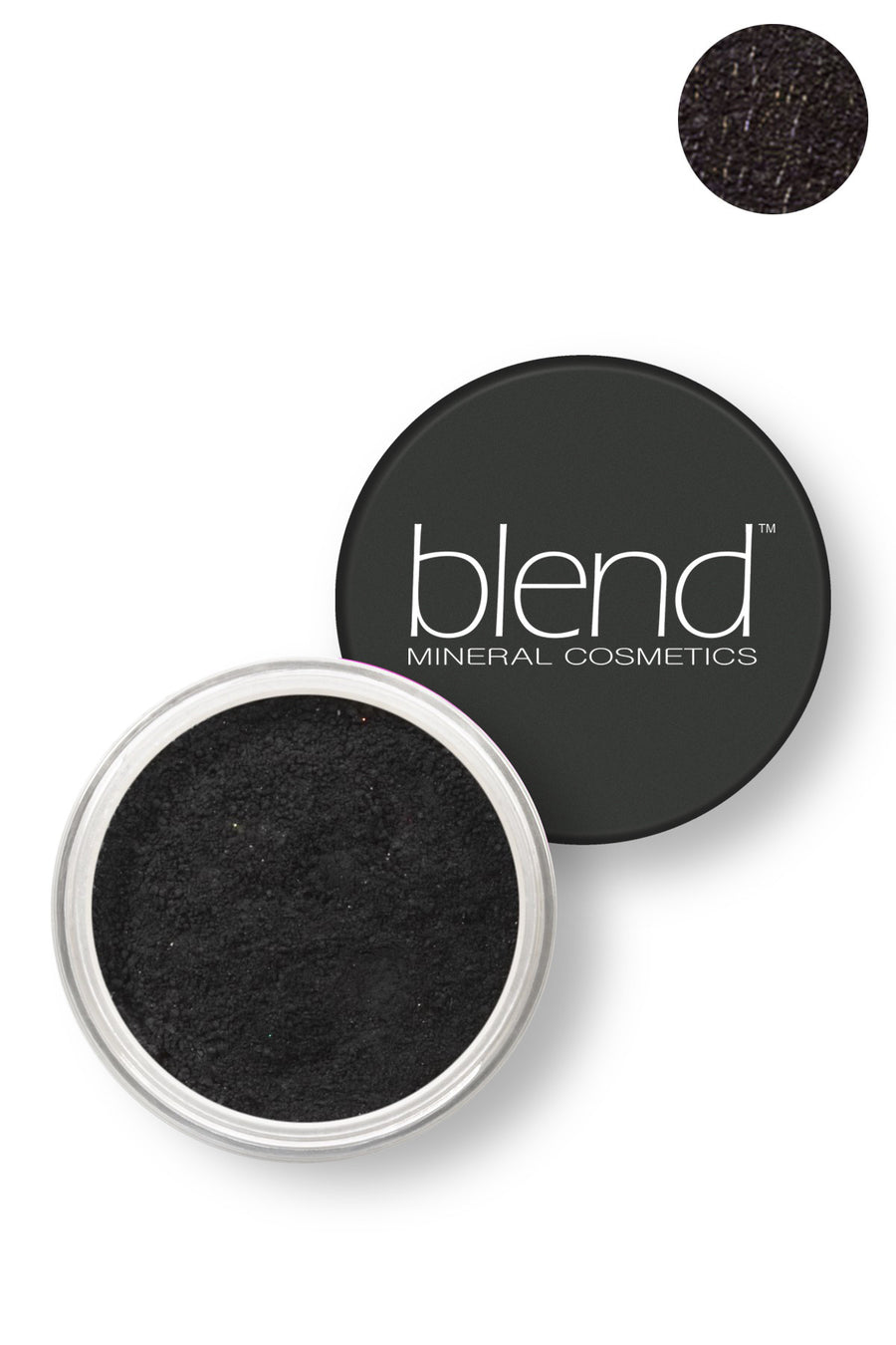 Pure Pigment Eyeshadow - Black - Blend Mineral Cosmetics
